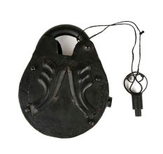Indian Old Iron Tricky Hand forged Rare Lock and Key