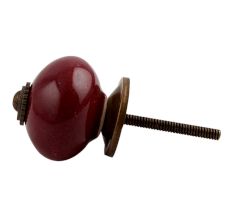 Solid Cherry Antique Fitting Cabinet  Knob