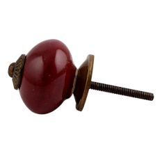 Solid Cherry Antique Fitting Cabinet  Knob