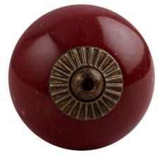 Solid Cherry Antique Fitting Cabinet  Knob