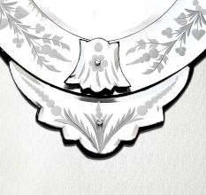 Oval Venetian Mirror-24.5 inches X 12 inches