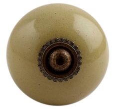 Spanish Olive Antique Ceramic Cabinet Knob Online
