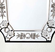 Vintage Venetian Mirror-23.75 inches X 14 inches