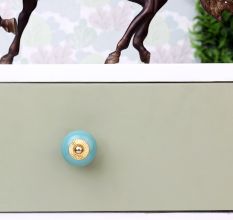 Sea Green Antique Fitting Ceramic Drawer Knob Online