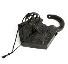 Indian Old Iron Hand Handmade Lock & Key Working
