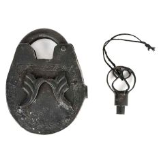 Heavy Duty Iron Lock & Key