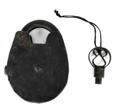 Heavy Duty Iron Lock & Key