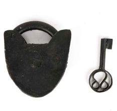 Premium Vintage Iron Lock with One Key