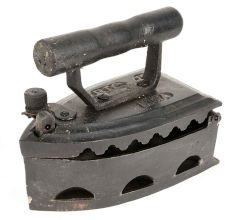 Vintage Iron for Pressing Clothes and Hand Pleating