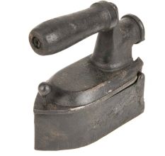 Vintage Cast Iron Coal Clothes Press Iron
