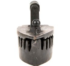 Wood Handle Charcoal or Coal Box Sad Iron/Smoothing Iron