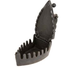 Wood Handle Charcoal or Coal Box Sad Iron/Smoothing Iron