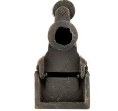 Old Rare Cast Iron Hand Crafted Burning Coal Lignite Use Cloth Iron