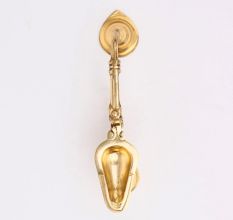 Rare Handmade Brass Temple Oil Lamp