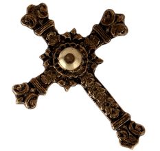 Brass Cross Drawer Knobs