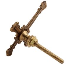 Brass Cross Drawer Knobs