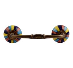 Rangoli Ceramic Bridge Handle