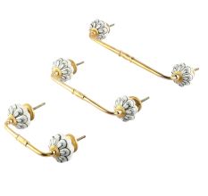 Black Spider Ceramic Bridge Handle