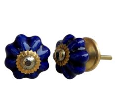 Navy Blue Knob Small