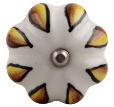 Sunflower Melon Ceramic Wine Stopper