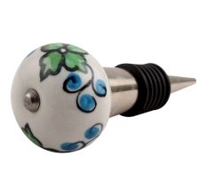 Blue berry Ceramic Wine Stopper