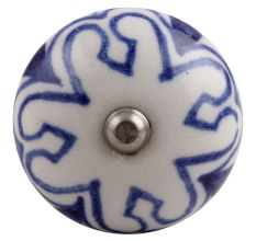 Geoffrey Blue Ceramic Wine Stopper