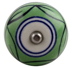 Green Loop Ceramic Wine Stopper