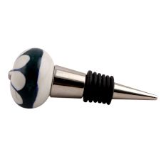 Stephanotis Ceramic Wine Stopper