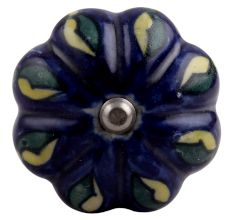 Yellow Drop Melon Ceramic Wine Stopper