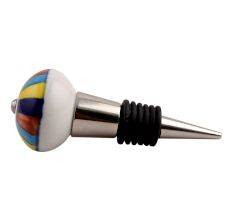 Rangoli Ceramic Wine Stopper