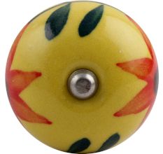 Red Star Ceramic Wine Stopper