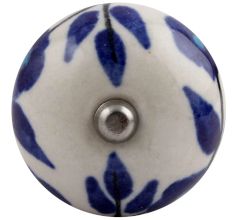 Geranium Ceramic Wine Stopper