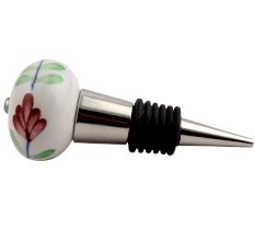 Cherry lily Ceramic Wine Stopper