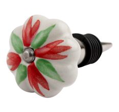 Watsonia Ceramic Wine Stopper