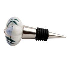 Light Blue Melon Ceramic Wine Stopper