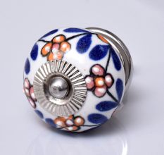 Mustard Red Tiny Ceramic Dresser Knobs Online