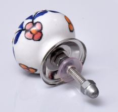 Mustard Red Tiny Ceramic Dresser Knobs Online