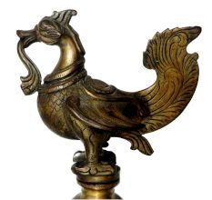 Vintage Oil Lamp-1 (Ht-28 Inches)