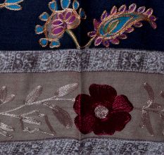 KalamkariÂ Ari Work Semi Pashmina Shawls 1