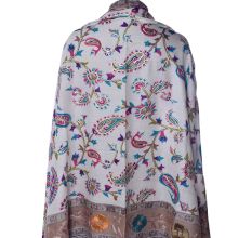 KalamkariÂ Ari Work Semi Pashmina Shawls 2