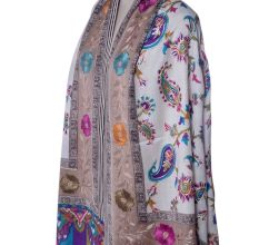 KalamkariÂ Ari Work Semi Pashmina Shawls 4