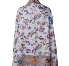 KalamkariÂ Ari Work Semi Pashmina Shawls 4