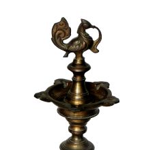 Vintage Oil Lamp-8 (Ht-20 Inches)