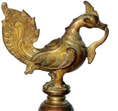 Vintage Oil Lamp-10 (Ht-28 Inches)