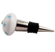 Blue Star Ceramic Wine Stopper