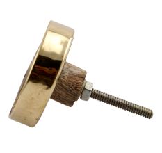Golden Round Wire Cabinet Knobs 