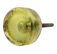 Lime Flat Drawer Glass Knob Online