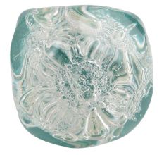 Clear Pentagon Glass Bubble Cabinet Knob