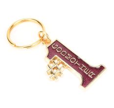 #1 Red GODMOTHER Engraved Key Ring