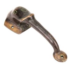 Vintage Elephant Head Figurine Brass Door Handle